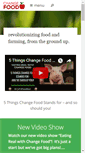 Mobile Screenshot of changefood.org
